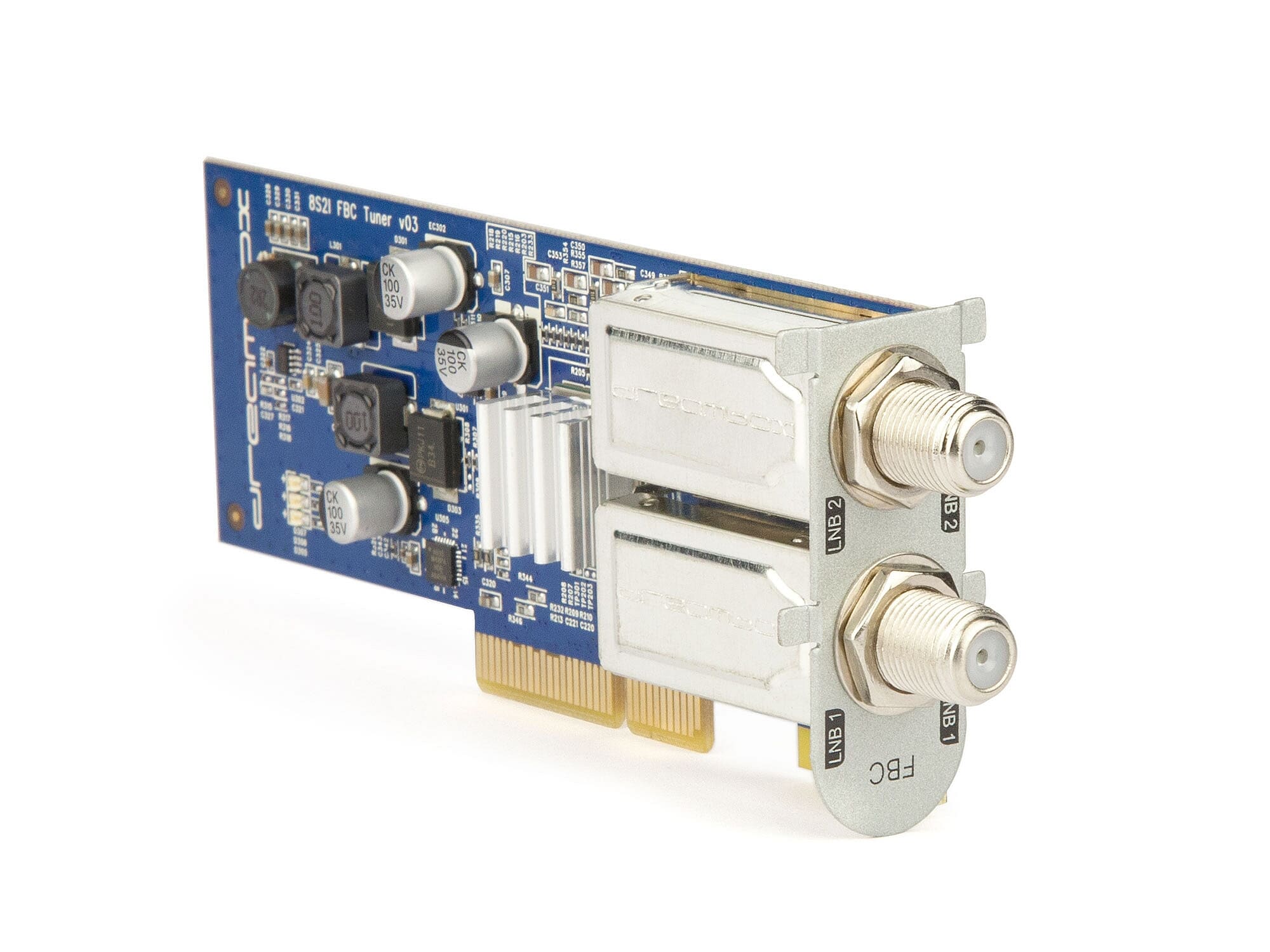 Multistream FBC DVB-S - S2 - S2X tuner til Dreambox